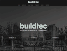 Tablet Screenshot of buildtec.com.au