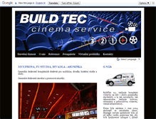 Tablet Screenshot of buildtec.cz